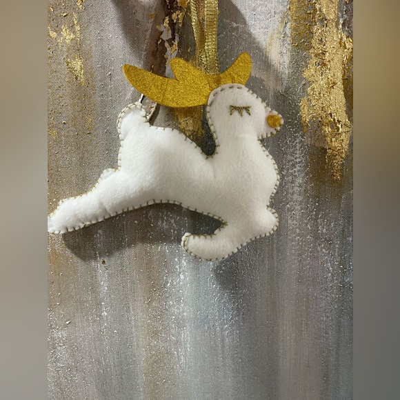 Hand made Christmas tree ornaments set of 2 - Picture 3 of 3